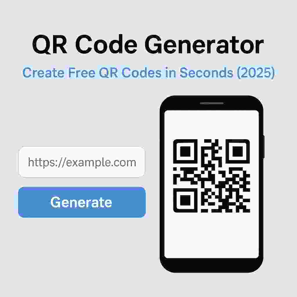 Generate free QR codes for APKs, links, and contact info. Explore top QR code generators in 2025 with simple steps. No app needed!