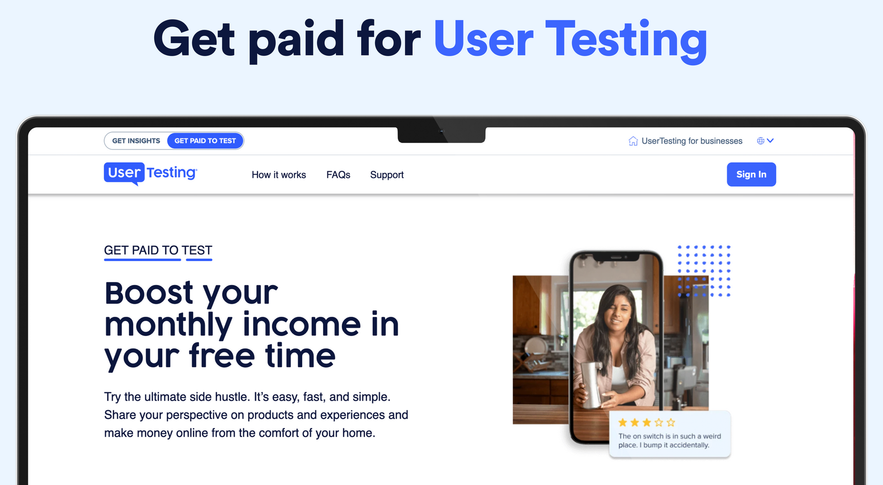 UserTesting is the Best & Easy Earning